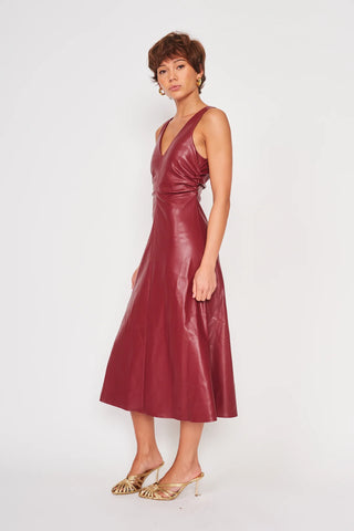 Celeste Dress, Windsor Wine