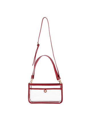 Spectator Shoulder Bag, Maroon