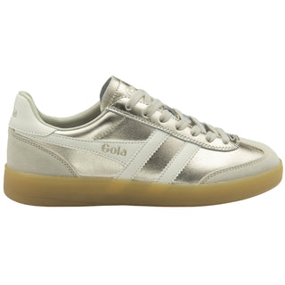 Viper Metallic Sneaker, Gold/Off White/ Gum