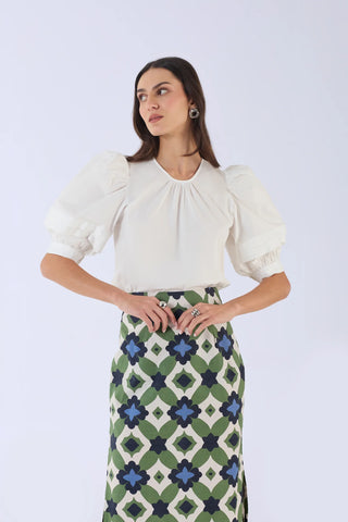 Lilly Top in White