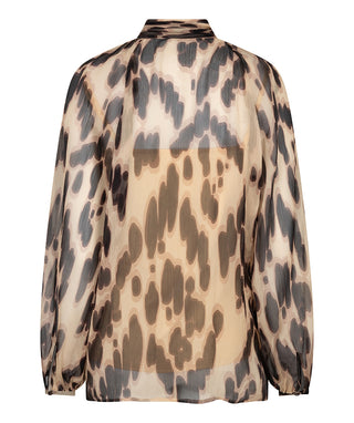 Blouse Scarf Soft Embrace Print , Soft Embrace Print
