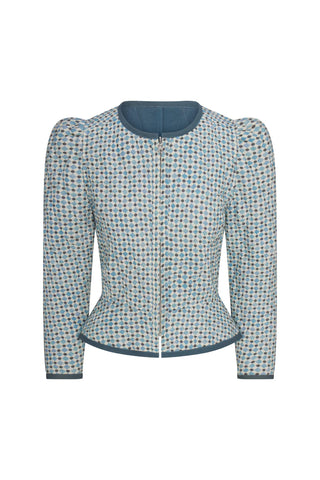 Leighton Jacket, Moroccan Tile