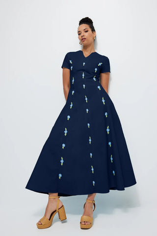 Nilgun in Indigo Blue
