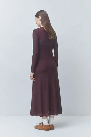 Calixt Dress, Prune