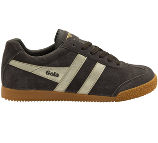 Harrier Mirror Sneaker, Mocha/Gold/Gum
