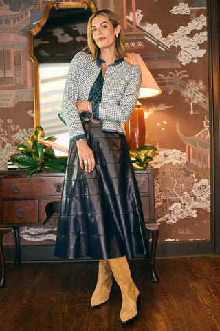 Leighton Jacket, Moroccan Tile