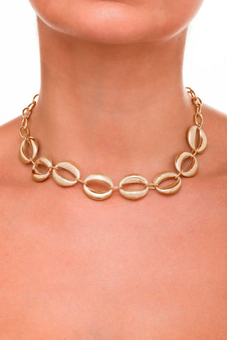 Coraline Necklace - Shiny 18K Gold