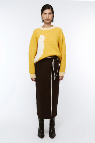 Magangue Skirt , Chocolate