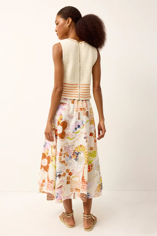 Sasha Skirt, Travertine