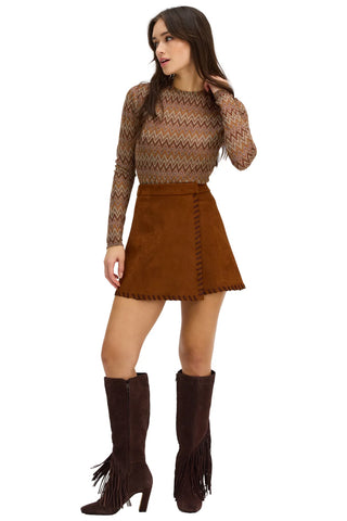Noelle Top, Chestnut Multi