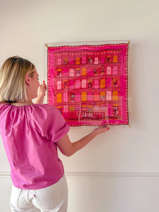 Swells and the City Scarf- 36 X 36