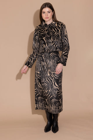 Connie Jacket, Ebony Wood