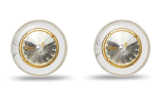Crystal Gumball Earrings