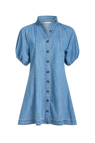 Esther Dress, Lightwash
