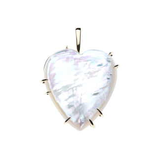Carry Your Heart Pendant in MOP - 20" Link