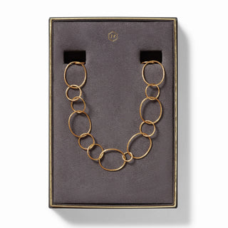 Colette Textured Necklace-Gold-OS