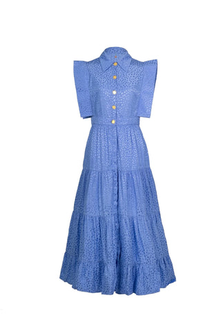 Lucero Dress, Blue