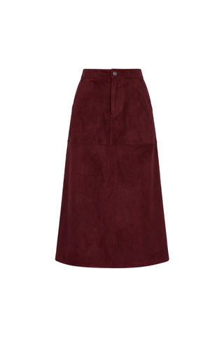 Kit Skirt, Oxblood
