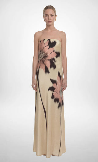 Solanum Melba Maxi Dress, Ivory