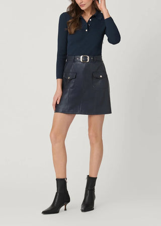 Melinda Dress in Navy
