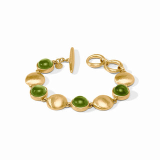 Solara Stone Bracelet-Iridescent Palmetto Green-OS