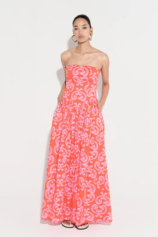 Golondrina Dress in Castilla