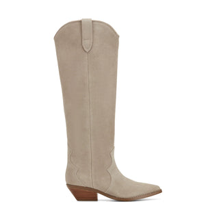 Ander Leather Western Boot, Taupe