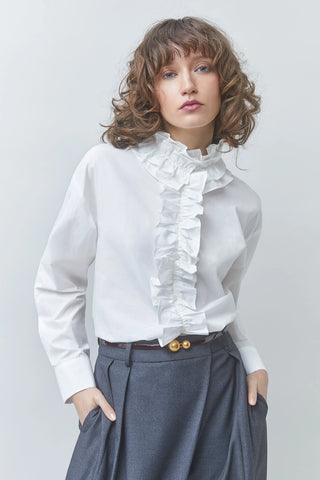 Lucie Blouse, Blanc Casse