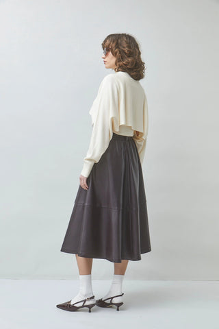 Fleur Skirt, Prune