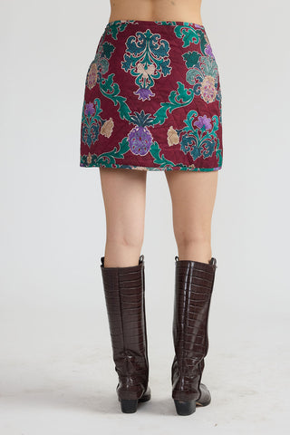 Stevie Skirt, Damask