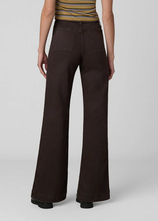 The Mia Paneled Trouser, Dark Coffee Bean
